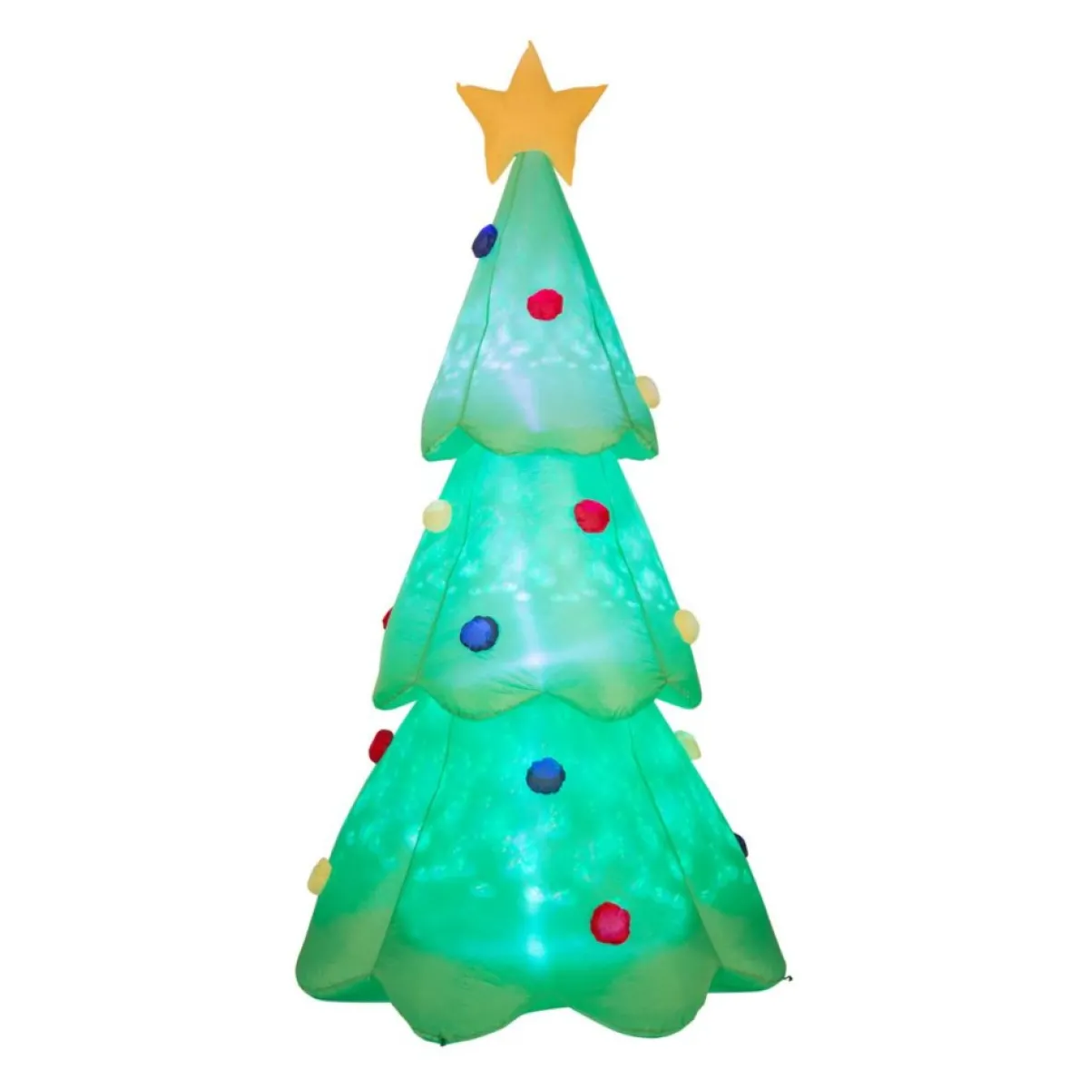Glitzhome 9' Lighted Inflatable Christmas Tree Decor Clearance