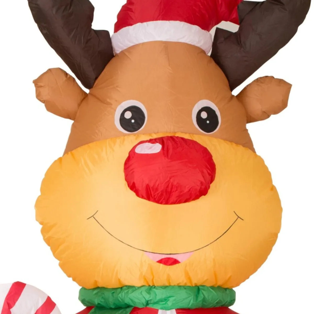 Glitzhome 8' Lighted Inflatable Reindeer Decor Hot