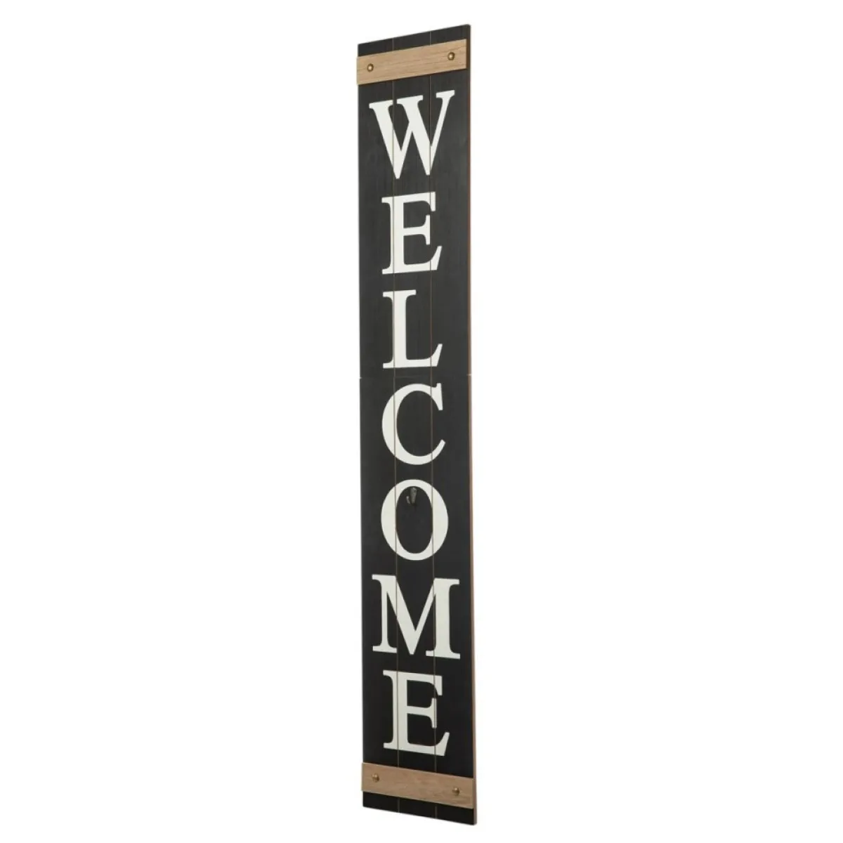 Glitzhome 60" Wooden Welcome Porch Sign W/4 Interchangeable Wreaths Sale