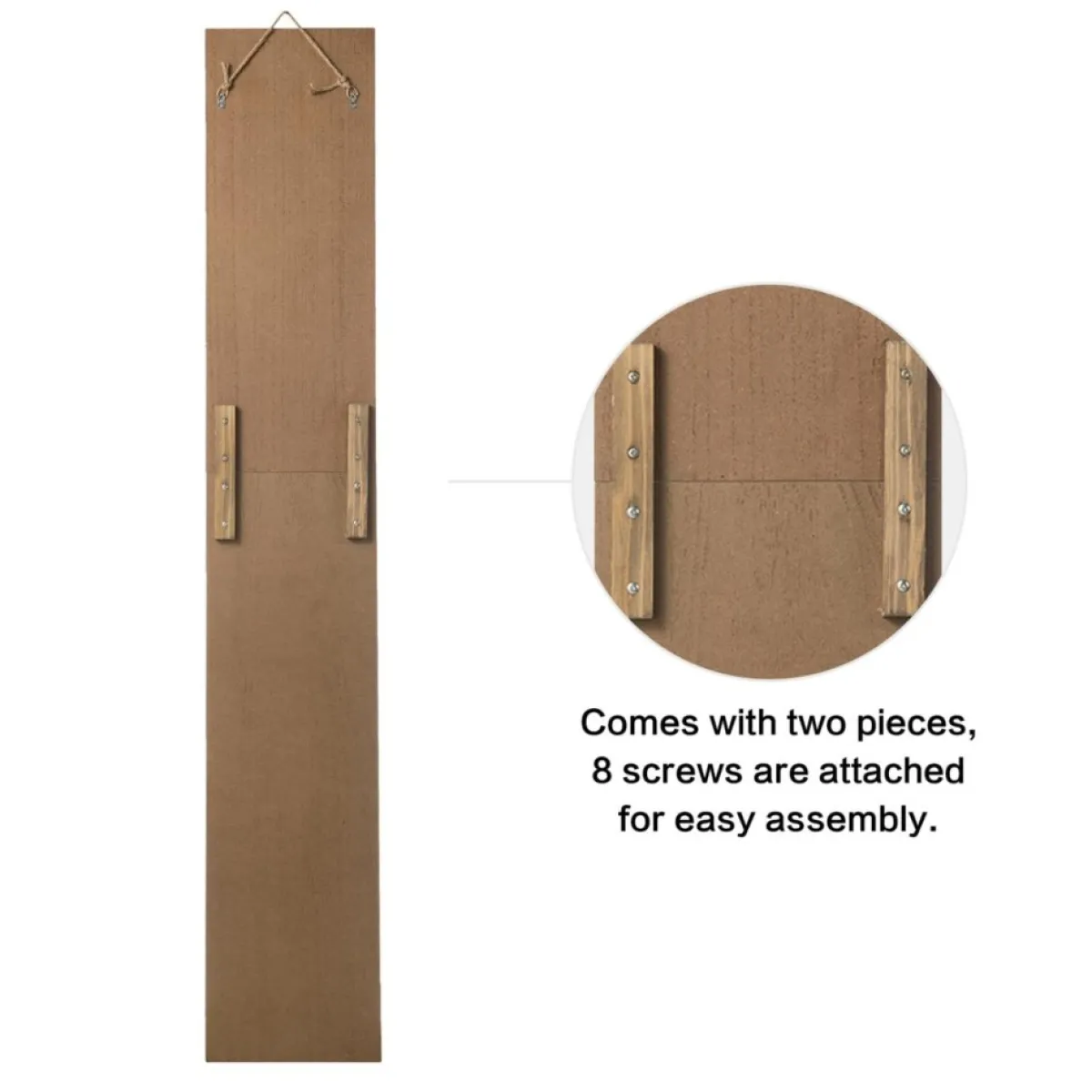 Glitzhome 60" Wooden Welcome Porch Sign W/4 Interchangeable Wreaths Sale