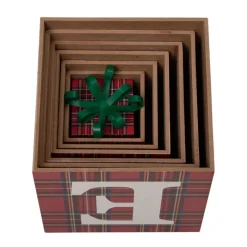 Glitzhome 42"H Wooden Believe Double Sided Porch Decor Outlet