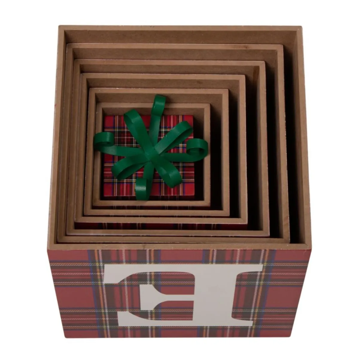 Glitzhome 42"H Wooden Believe Double Sided Porch Decor Outlet