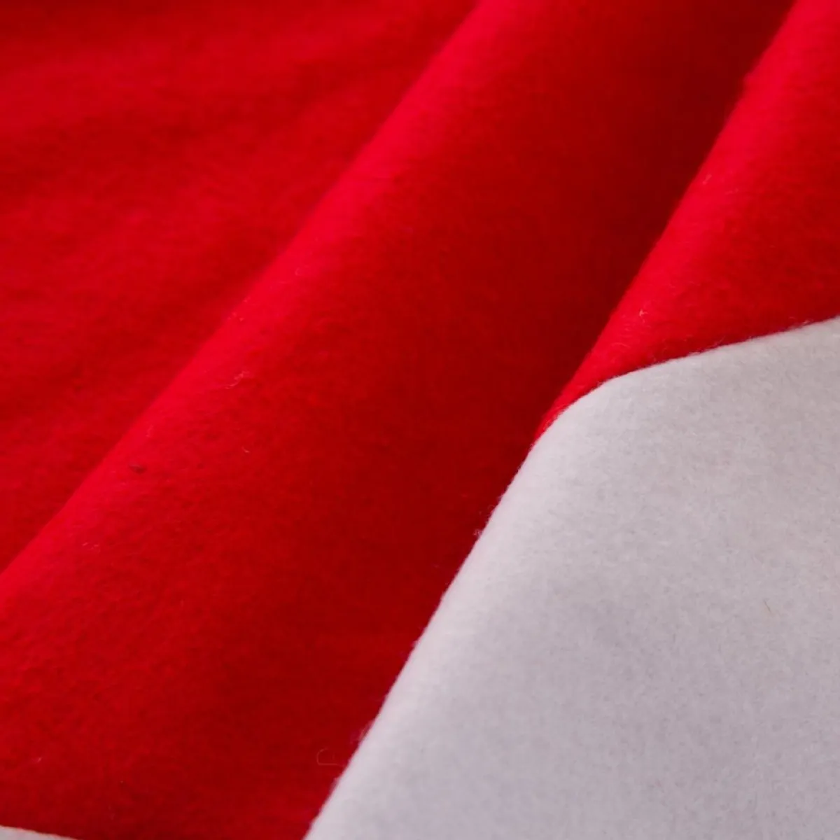 Glitzhome 48In D Red And White Felt Christmas Tree Skirt Sale