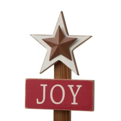 Glitzhome 20In H Wooden Sign Table Tree Decor