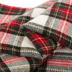 Glitzhome 60In L Acrylic Plaid Woven Throw Outlet