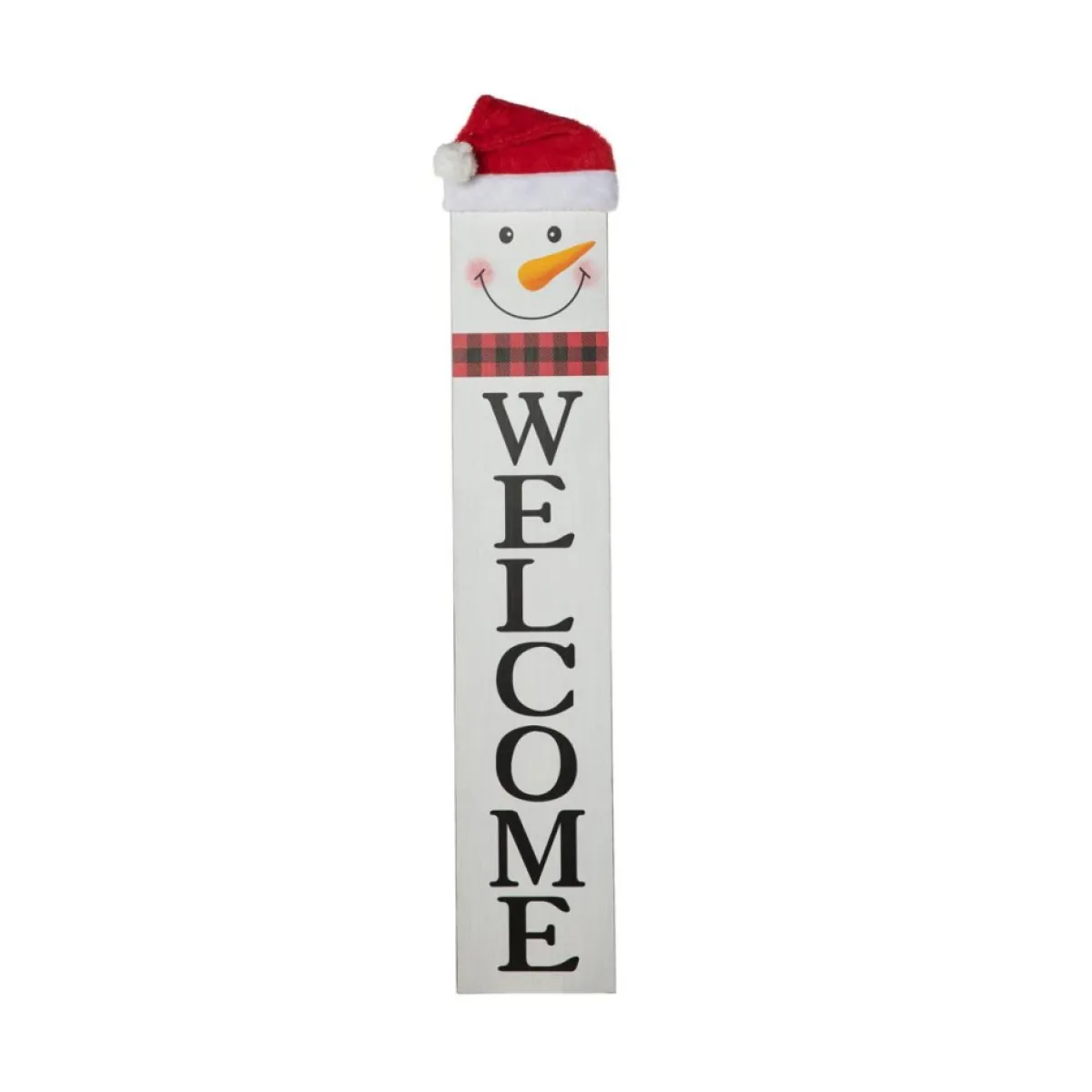 Glitzhome Reversible Wooden Hohoho/Snowman Porch Sign Hot