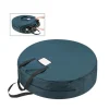 Hastings Home 36" Round Artificial Wreath Storage Bag Green Sale
