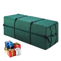 Hastings Home Christmas Tree Storage Bag For 7.5' Trees W/ Straps Red Hot