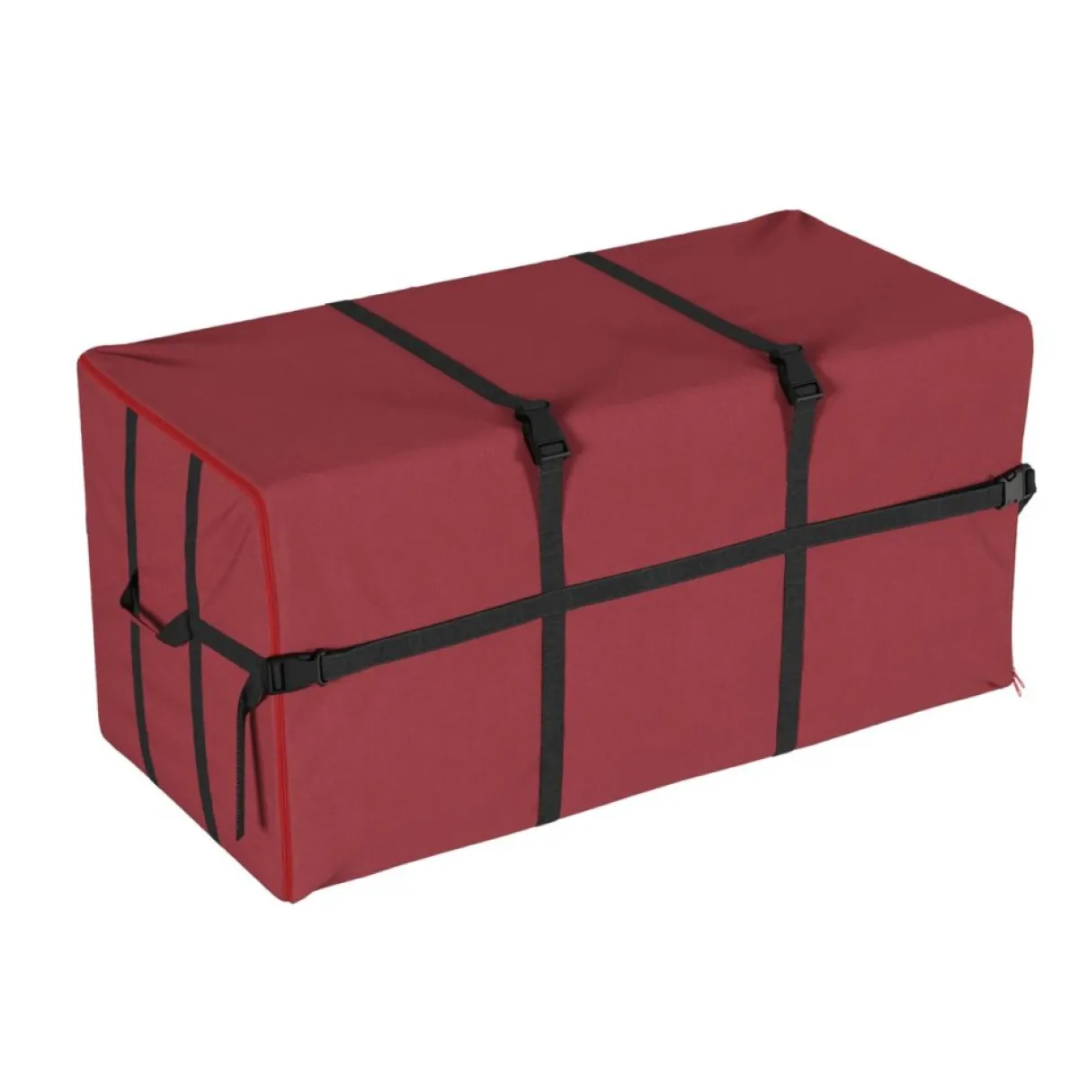 Hastings Home Christmas Tree Storage Bag For 7.5' Trees W/ Straps Red Hot