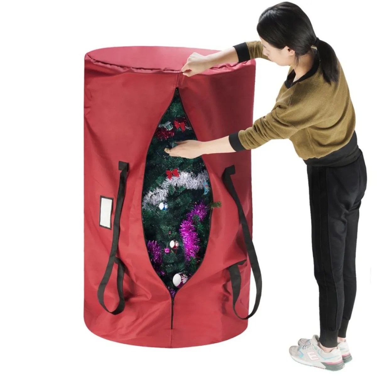 Hastings Home Up To 16' Artificial Christmas Tree Storage Bag Set Of 2 Clearance