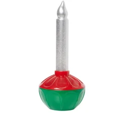 Mr. Christmas 24" Blow Mold Bubble Light With Timer Silver Online