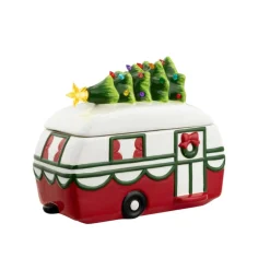 Mr. Christmas 10" Camper Cookie Jar Outlet