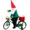 Mr. Christmas 22.4" Cycling Gnome Clearance