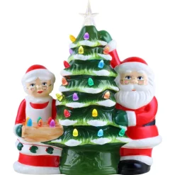 Mr. Christmas 12" Mrs. Claus Nostalgic Tree Santa Outlet
