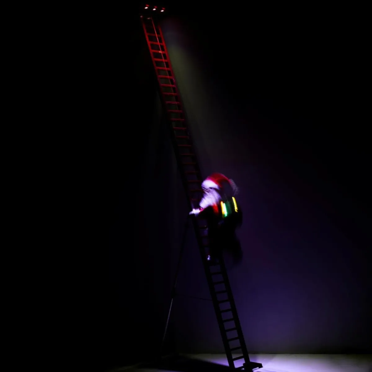 Mr. Christmas 10' Outdoor Led Climbing Santa Best