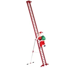 Mr. Christmas 10' Outdoor Led Climbing Santa Best