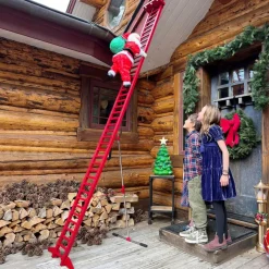 Mr. Christmas 10' Outdoor Led Climbing Santa Best