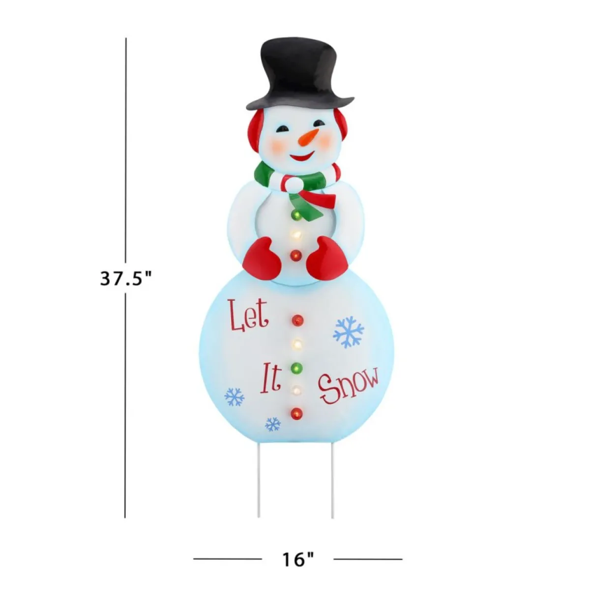 Mr. Christmas 38" Outdoor Metal Sign Clearance