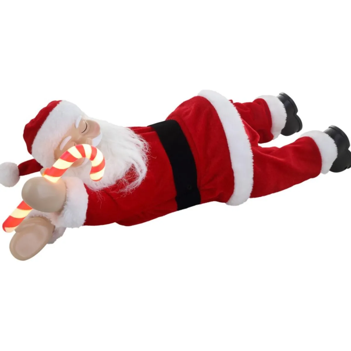Mr. Christmas 19.25" Sleeping Santa New