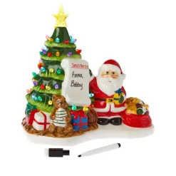Mr. Christmas 10 Tree With Customizable Santa List Hot