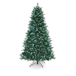 Mr. Christmas 7.5' Unflocked Tree With Alexa Integration Hot