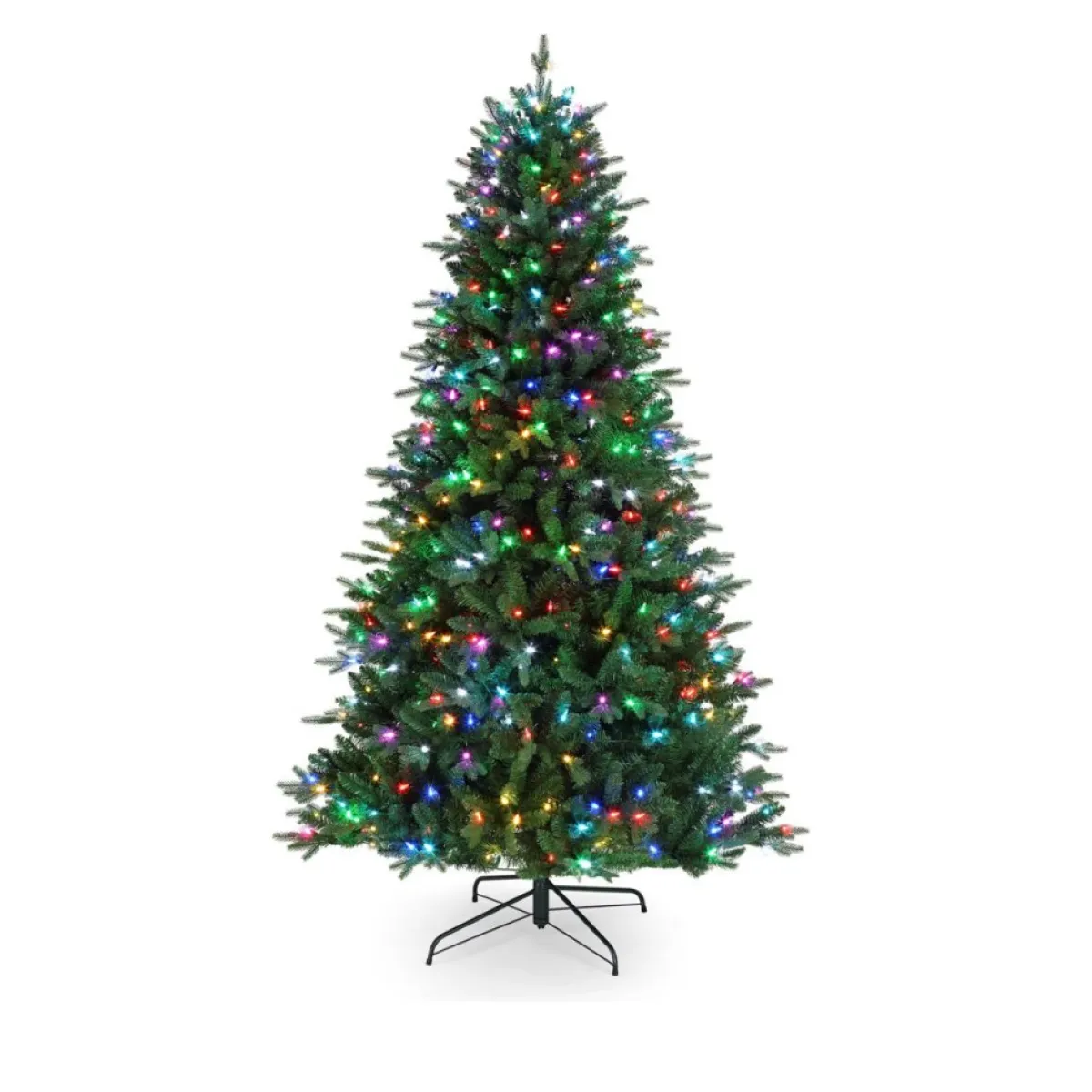 Mr. Christmas 7.5' Unflocked Tree With Alexa Integration Hot