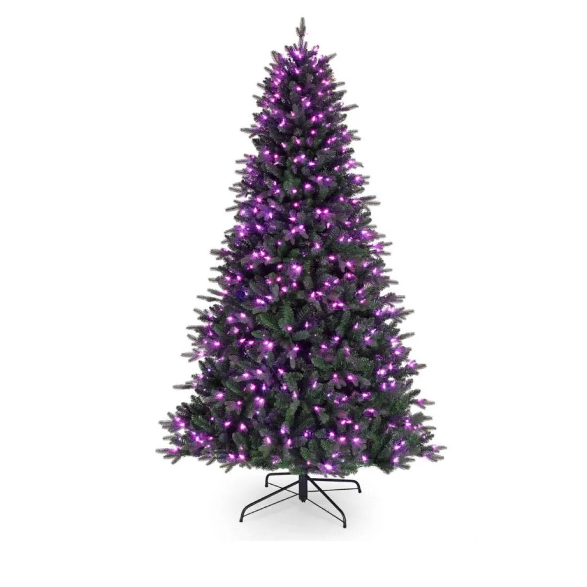 Mr. Christmas 7.5' Unflocked Tree With Alexa Integration Hot