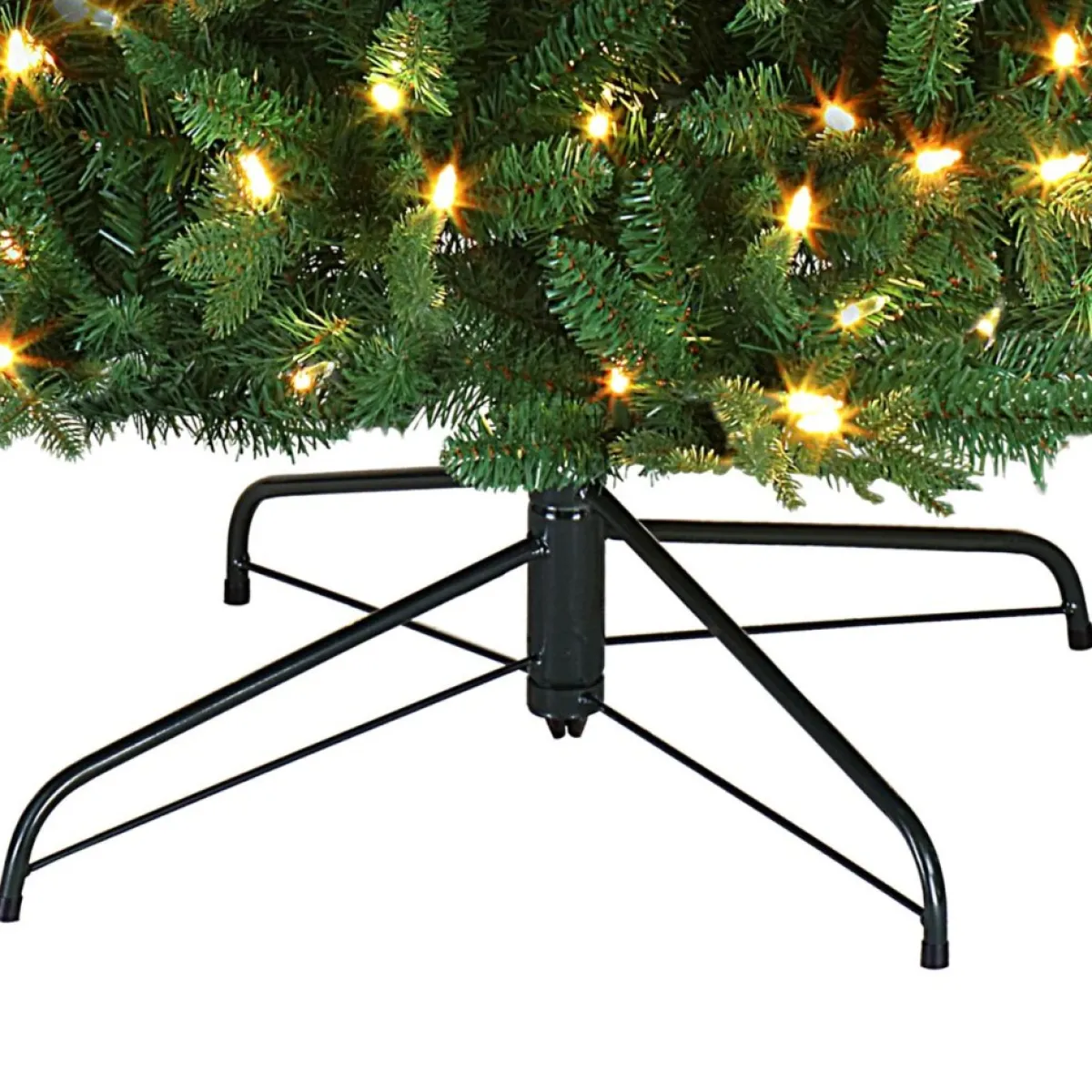 Mr. Christmas 7.5' Unflocked Tree With Alexa Integration Hot