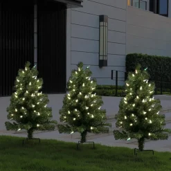 Mr. Christmas Alexa Enabled Pathway Christmas Trees - Rgb Bulbs Sale