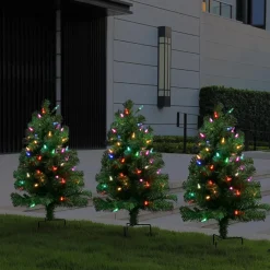 Mr. Christmas Alexa Enabled Pathway Christmas Trees - Rgb Bulbs Sale