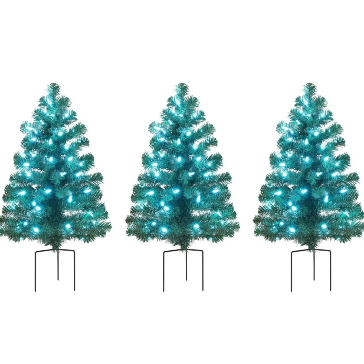 Mr. Christmas Alexa Enabled Pathway Christmas Trees - Rgb Bulbs Sale