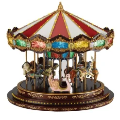 Mr. Christmas Marquee Deluxe Carousel New