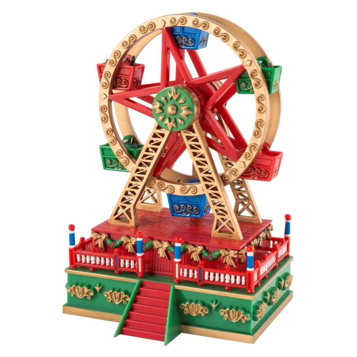 Mr. Christmas Mini Carnival Music Box Ferris Wheel Sale