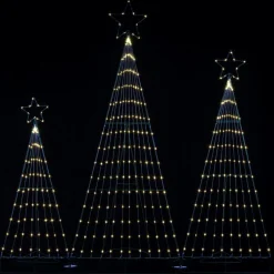 Mr. Christmas Multifunction Led Folding Forest 3-Piece Set White Discount