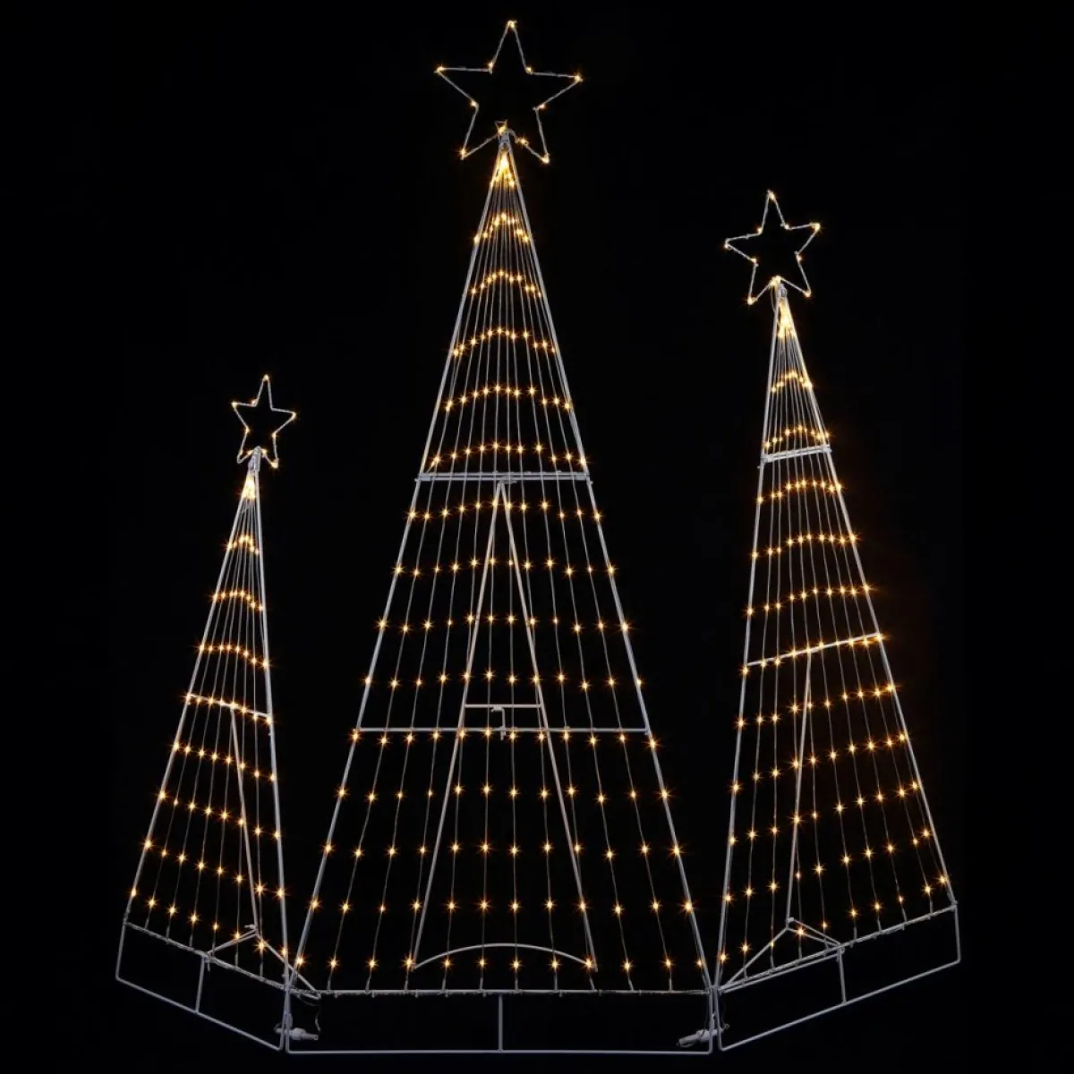 Mr. Christmas Multifunction Led Folding Forest 3-Piece Set White Discount