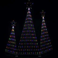 Mr. Christmas Multifunction Led Folding Forest 3-Piece Set White Discount