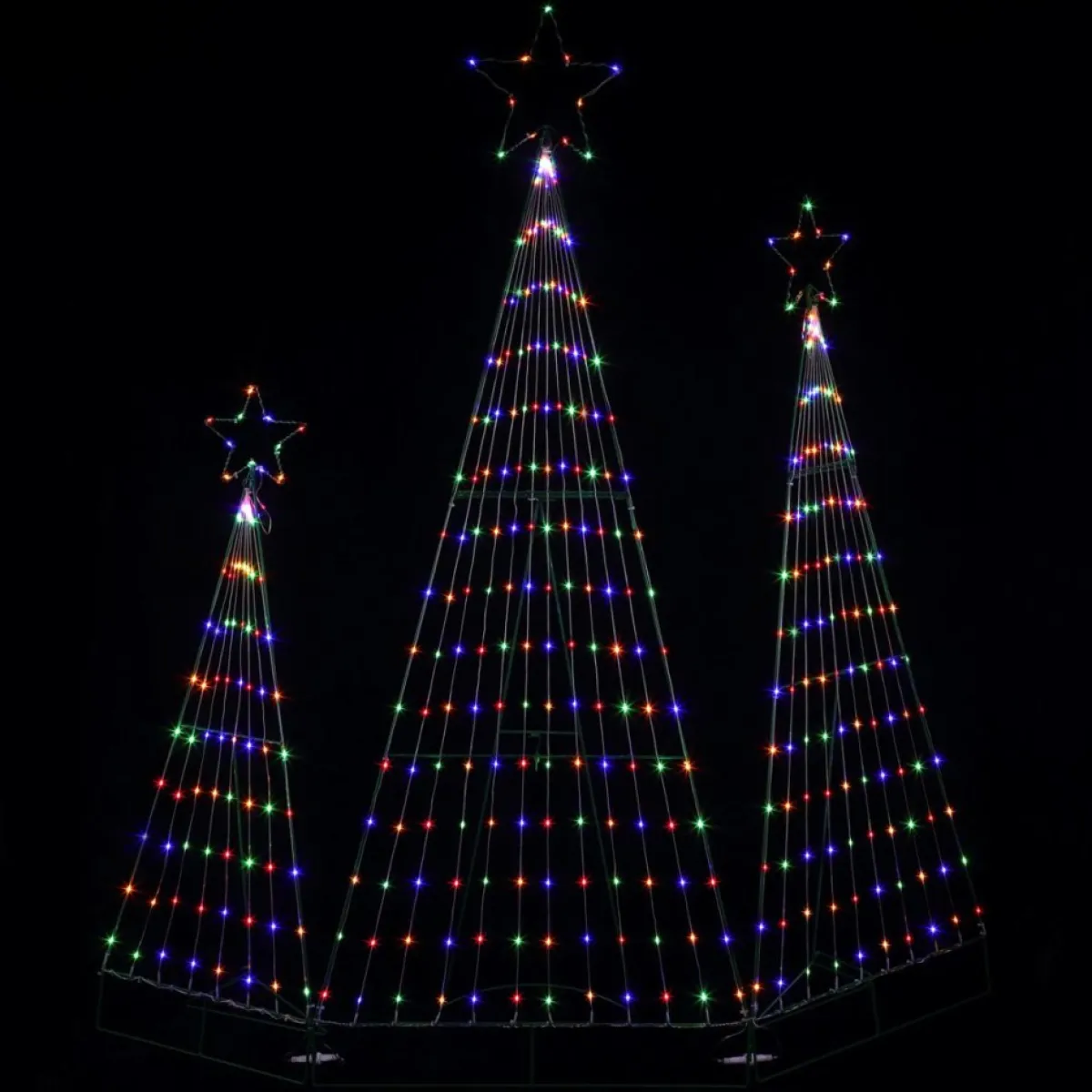 Mr. Christmas Multifunction Led Folding Forest 3-Piece Set White Discount