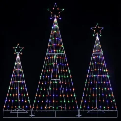 Mr. Christmas Multifunction Led Folding Forest 3-Piece Set White Discount