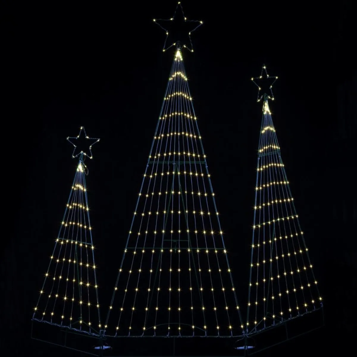 Mr. Christmas Multifunction Led Folding Forest 3-Piece Set White Discount