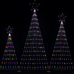 Mr. Christmas Multifunction Led Folding Forest 3-Piece Set White Discount