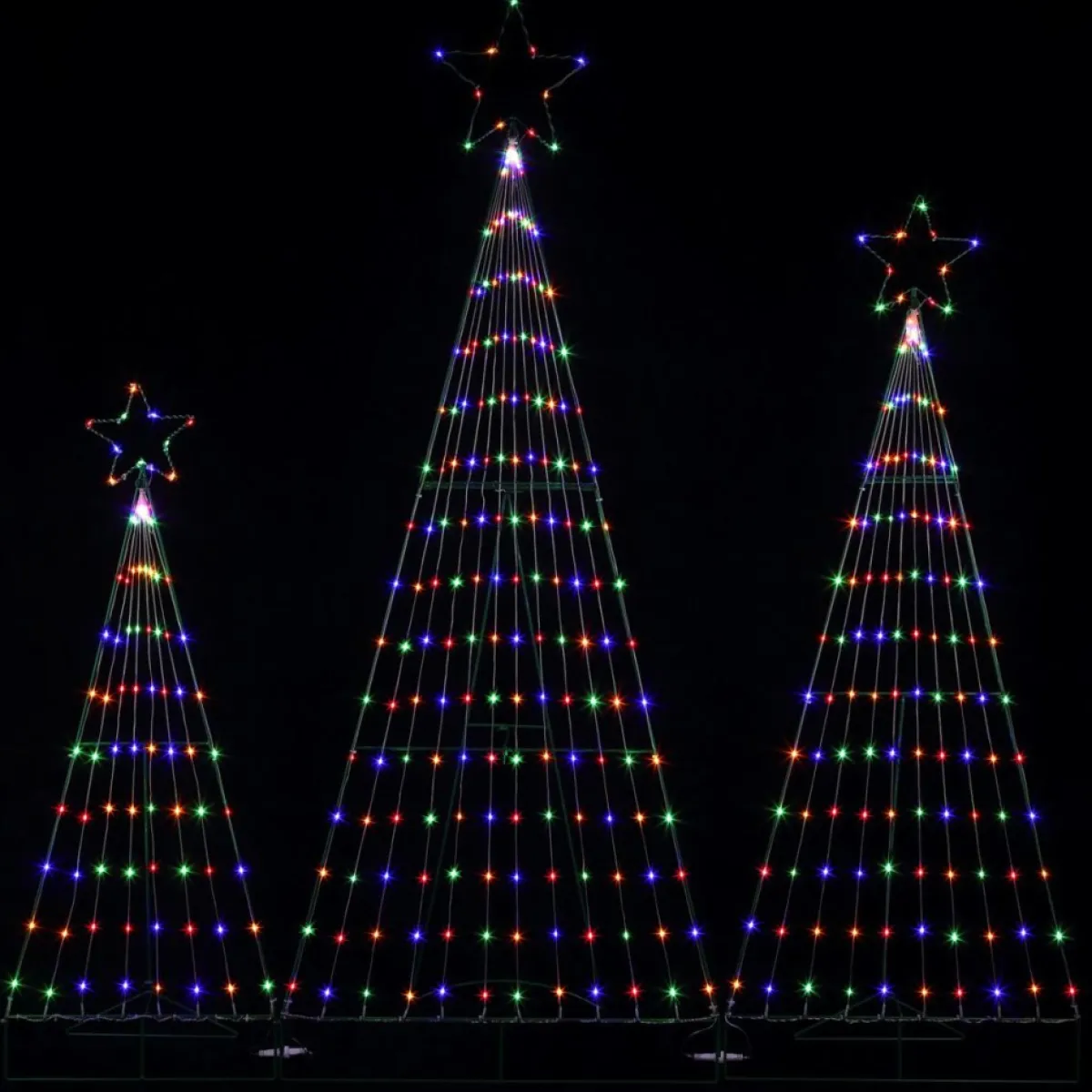 Mr. Christmas Multifunction Led Folding Forest 3-Piece Set White Discount