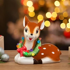 Mr. Christmas Nostalgic Holiday Figure With Led Lights And Timer Best