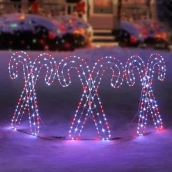 Mr. Christmas 3-Piece Folding Candy Canes Set Discount