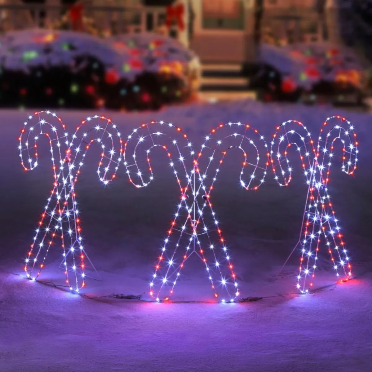 Mr. Christmas 3-Piece Folding Candy Canes Set Discount