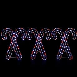 Mr. Christmas 3-Piece Folding Candy Canes Set Discount