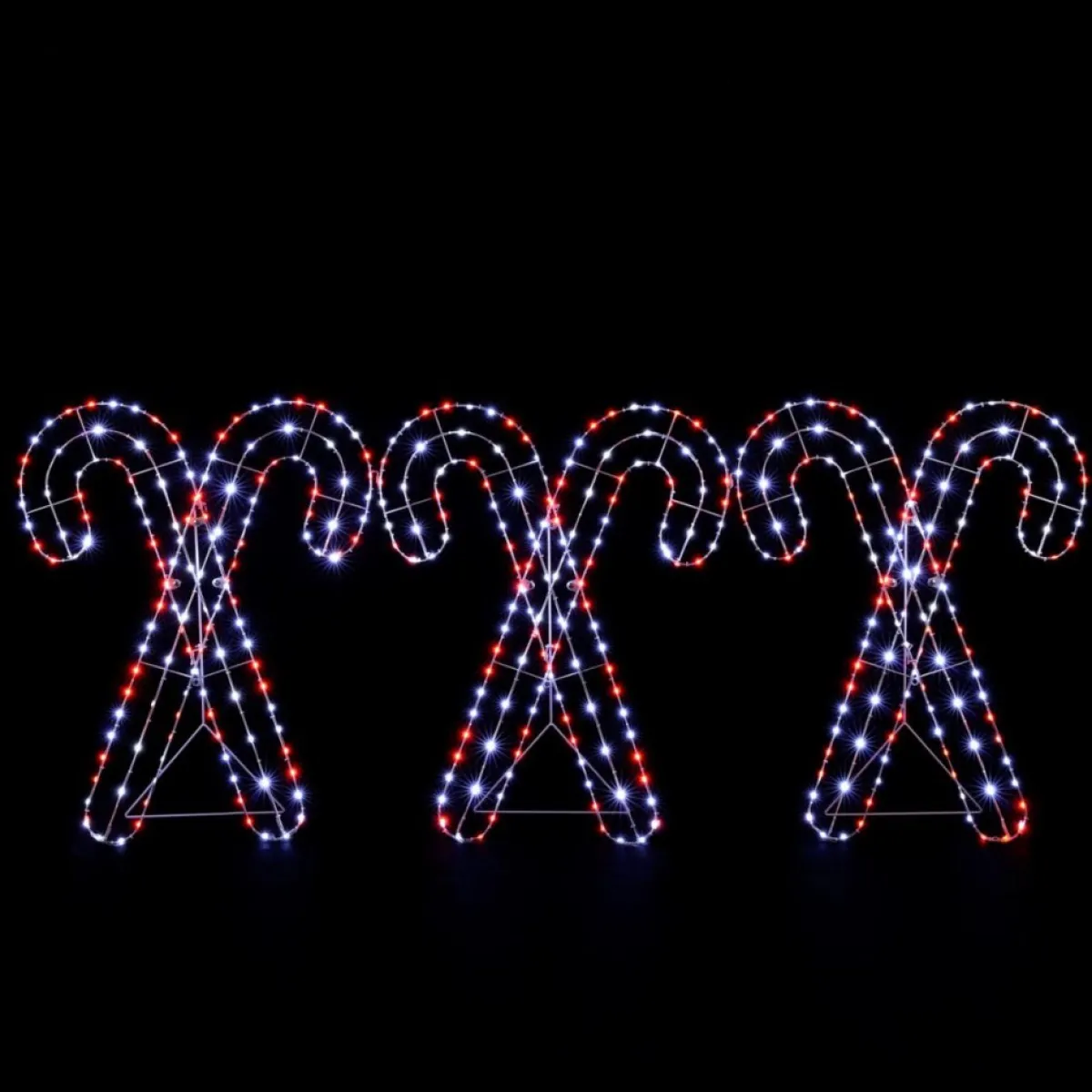 Mr. Christmas 3-Piece Folding Candy Canes Set Discount