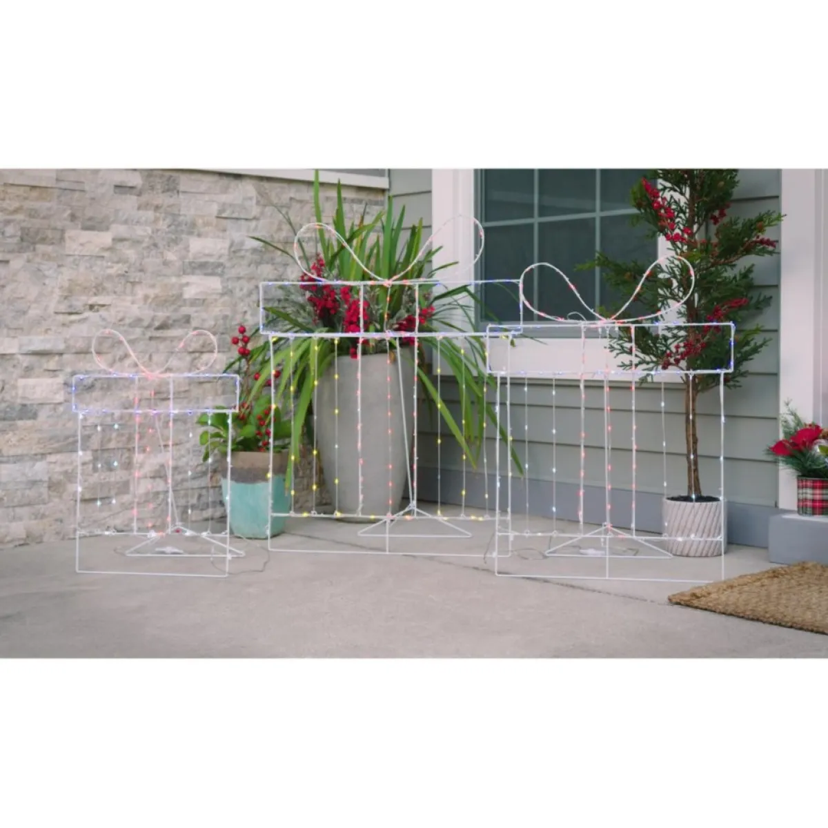 Mr. Christmas 3-Piece Folding Presents Set Online