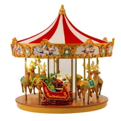Mr. Christmas Very Merry Carousel New