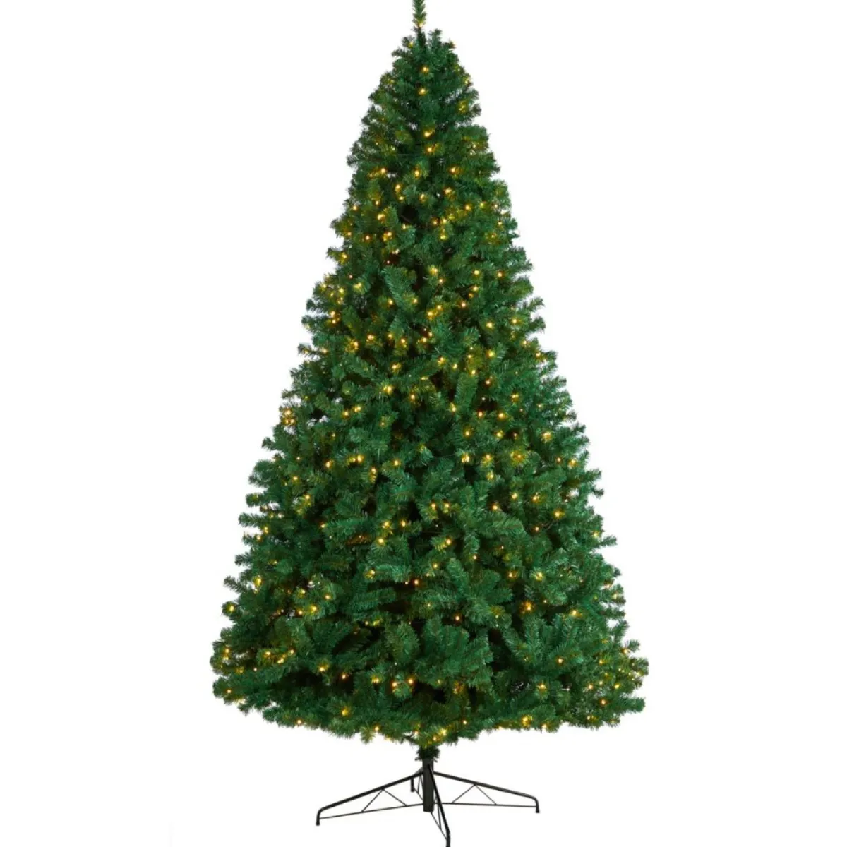Nearly Natural 9 Ft. Northern Tip Christmas Tree With 650 Led Lights Hot