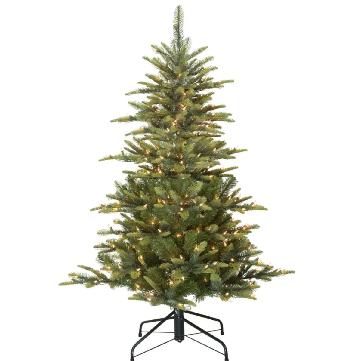 Puleo International Puleo 4-1/2 Ft. Pre-Lit Arctic Fir Artificial Christmas Tree Discount